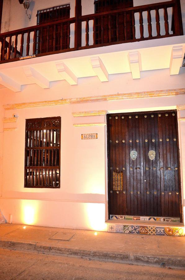 Hotel Casa Alpha Cartagena Bagian luar foto