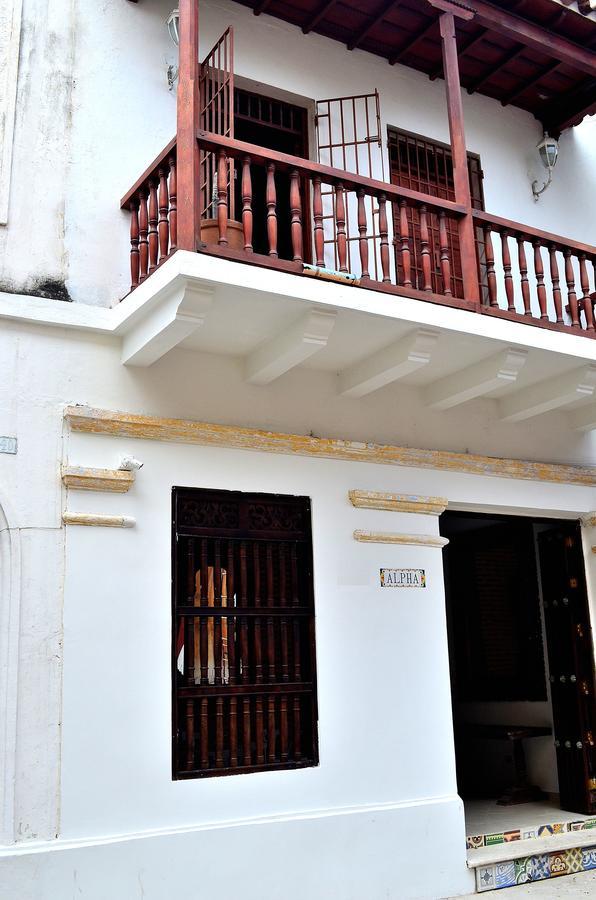 Hotel Casa Alpha Cartagena Bagian luar foto